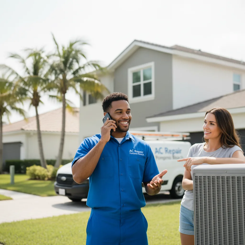 AC Repair Pompano Beach customer support in Bartonville